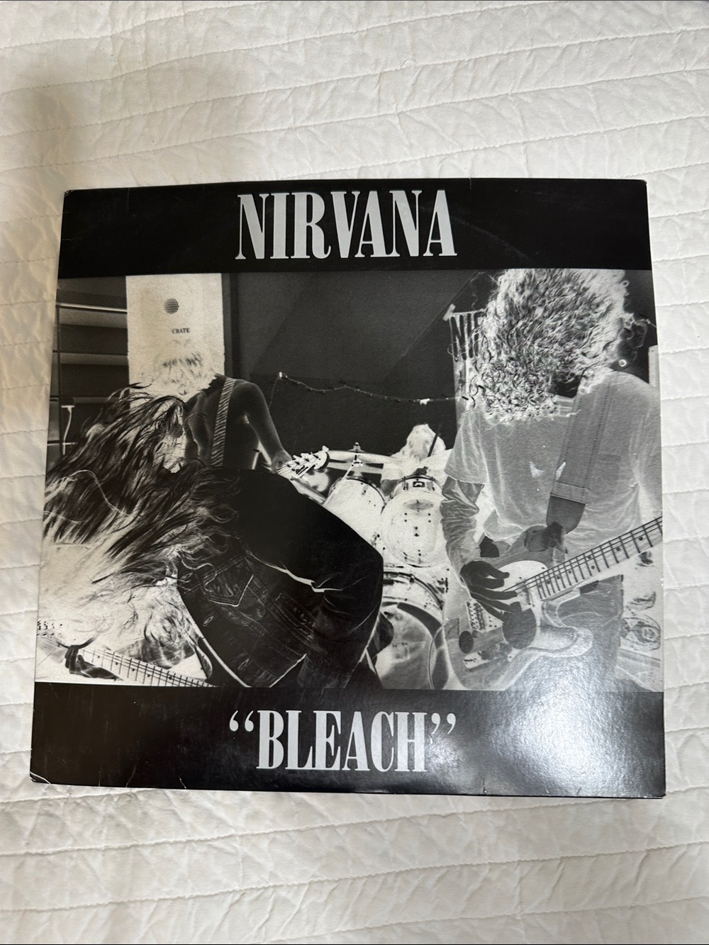 NIRVANA bleach vinyl good use condition 1989
